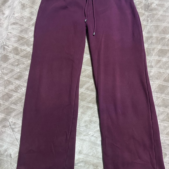 UGG Women's Burgundy Sweatpants - Picture 2 of 3